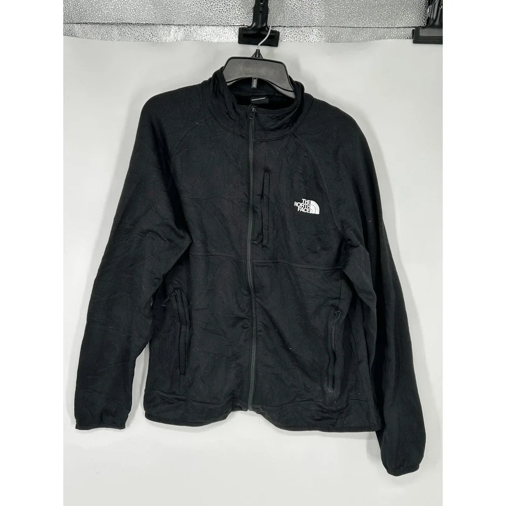 The North Face Canyonlands Jacket Mens Large Zipper‎ Pockets Fleece Full Zip Up
